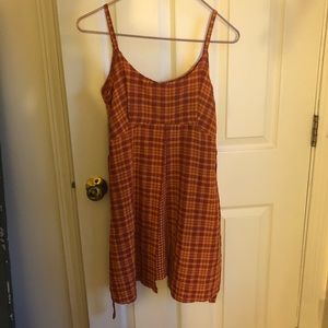Plaid Minidress